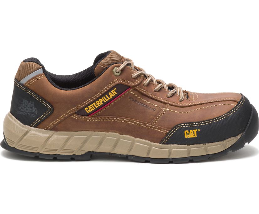 Caterpillar Streamline Leather Composite Toe - Brune Vernesko Herre - Norge ( TNYJI-3687 )